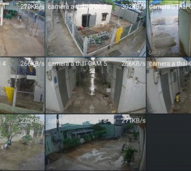Lắp đặt hệ thống 8 camera 4k (8.0) cho nhà trọ ở khu công nghiệp tân đức, đức hòa, long an